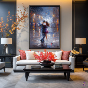 Affiche Valse de minuit – Romance pluvieuse contemporaine