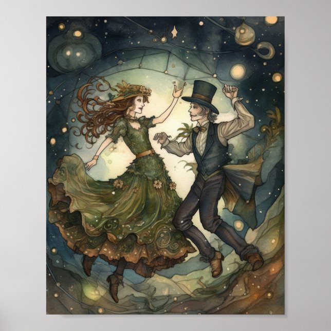 Affiche Valse de Steampunk enchantée : un rêve victorien (Devant)