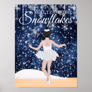 Affiche Valse des flocons de neige le ballet des crapets
