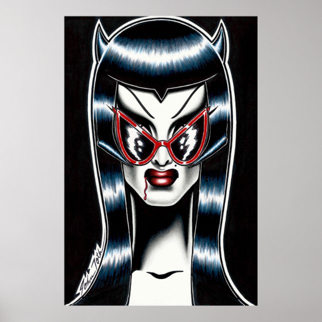 Affiche Vampire à la plage (Devant)