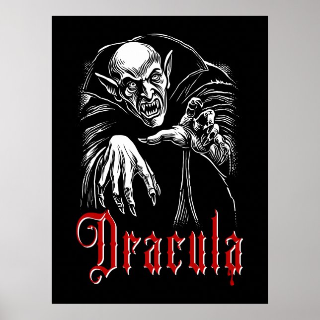 Affiche Vampire Dracula (Devant)