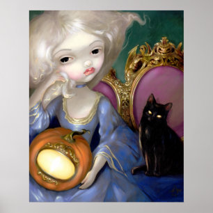 Affiche Vampires de Les : Chat d'IMPRESSION d'ART de