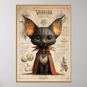 Affiche Vampurr : Créature de Vampire Félin