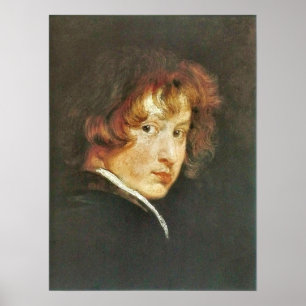 Affiche Van Dyck - Autoportrait