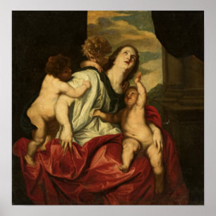 Affiche Van Dyck - Charité