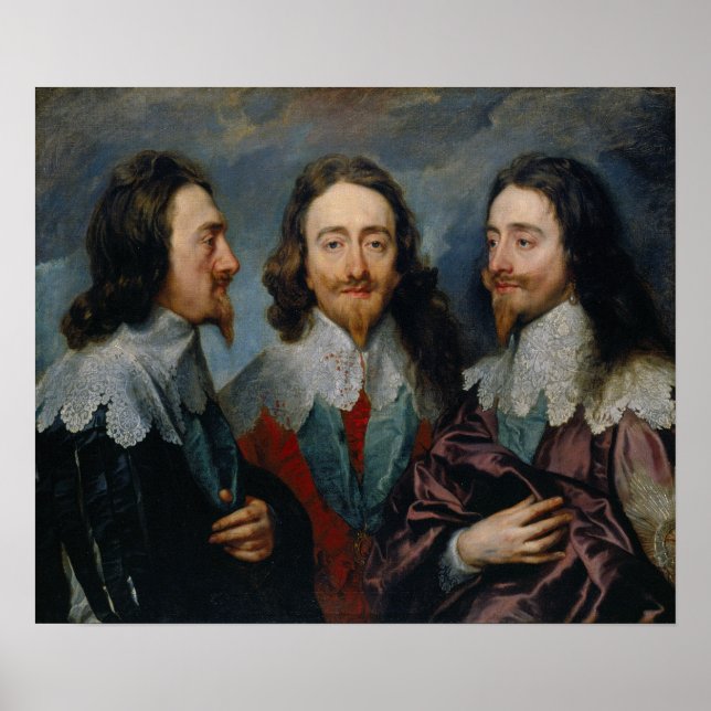 Affiche Van Dyck - Charles I (Devant)
