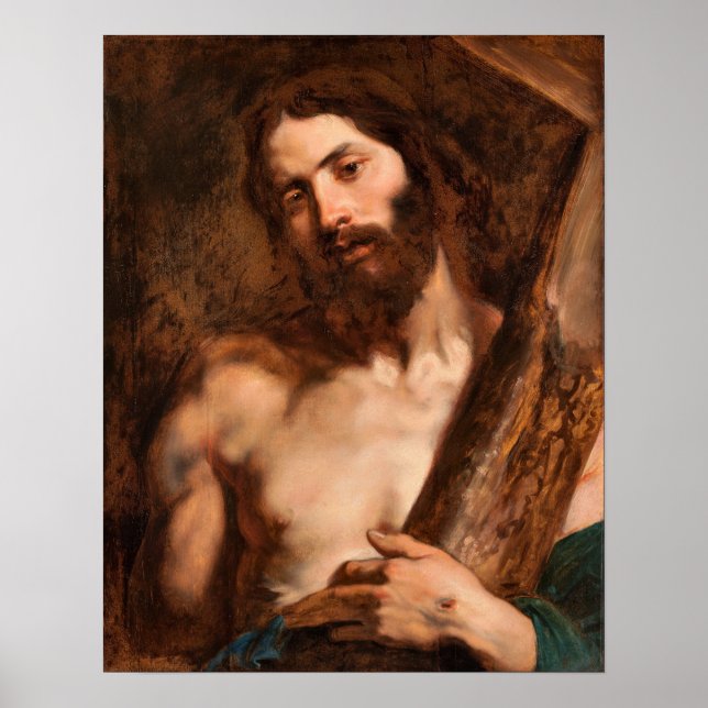 Affiche Van Dyck - Christ Portant La Croix (Devant)