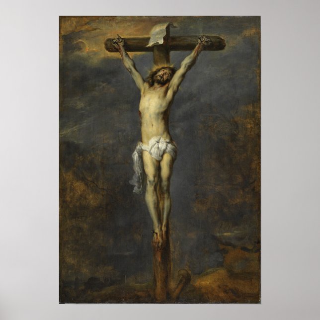 Affiche Van Dyck - Christ Sur La Croix (Devant)