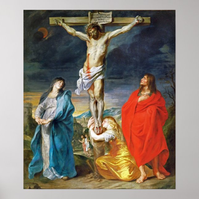 Affiche Van Dyck - Crucifixion (Devant)