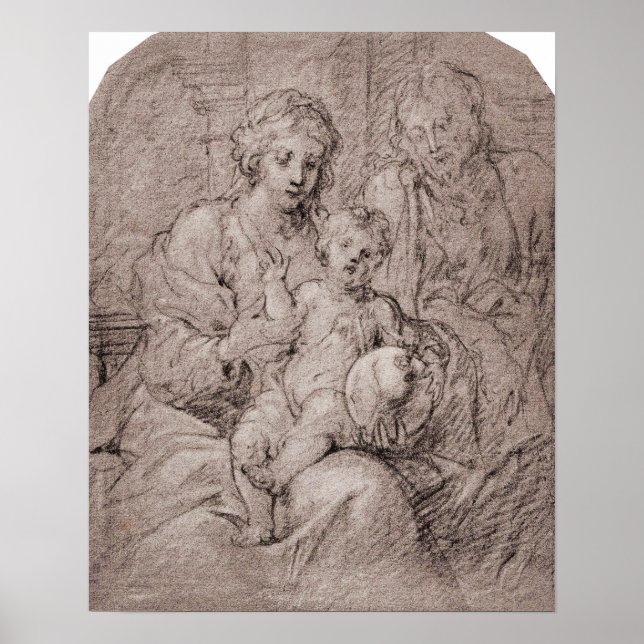 Affiche Van Dyck - Esquisse (Devant)