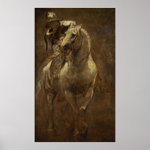 Affiche Van Dyck - Homme À Cheval