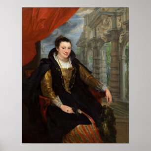Affiche Van Dyck - Isabella Brant