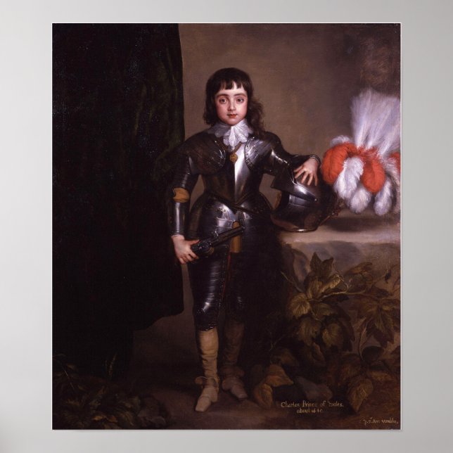Affiche Van Dyck - King Charles II (Devant)