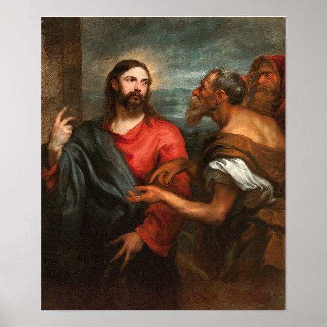 Affiche Van Dyck - L'argent de l'hommage (Devant)