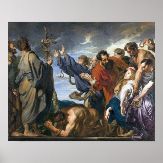 Affiche Van Dyck - Le Serpent d'Airain (Devant)