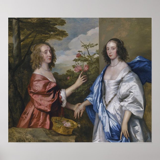 Affiche Van Dyck - Les sœurs Cheeke (Devant)