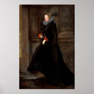 Affiche Van Dyck - Marchesa Geronima Spinola