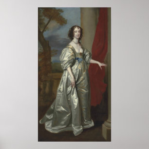 Affiche Van Dyck - Margaret Smith Later Lady Herbert