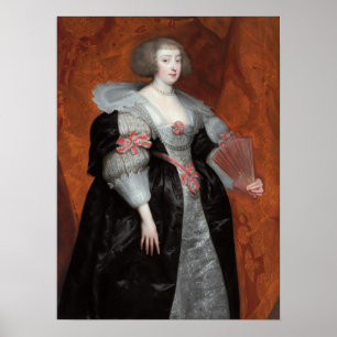 Affiche Van Dyck - Marguerite De Lorraine