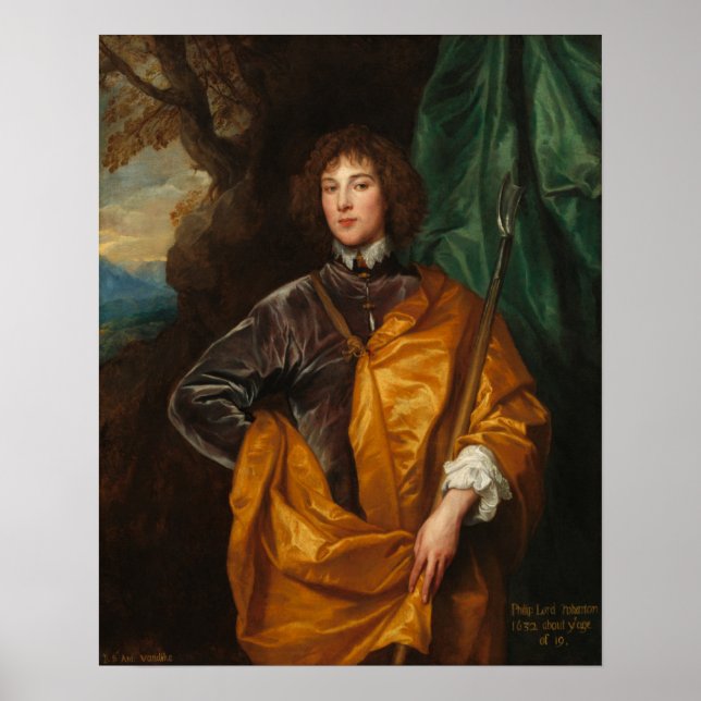 Affiche Van Dyck - Philip Lord Wharton (Devant)