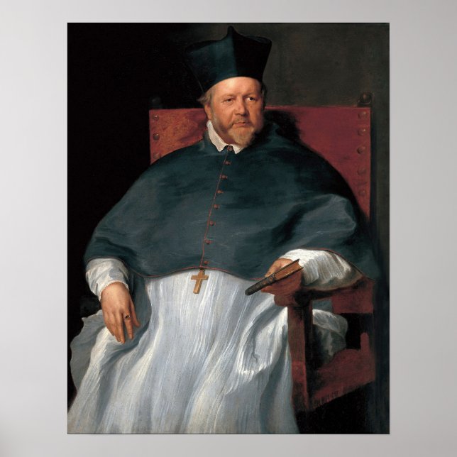 Affiche Van Dyck - Portrait De Jan Van Malderen (Devant)
