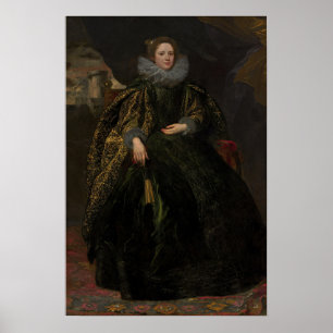 Affiche Van Dyck - Portrait De Marchesa Balbi