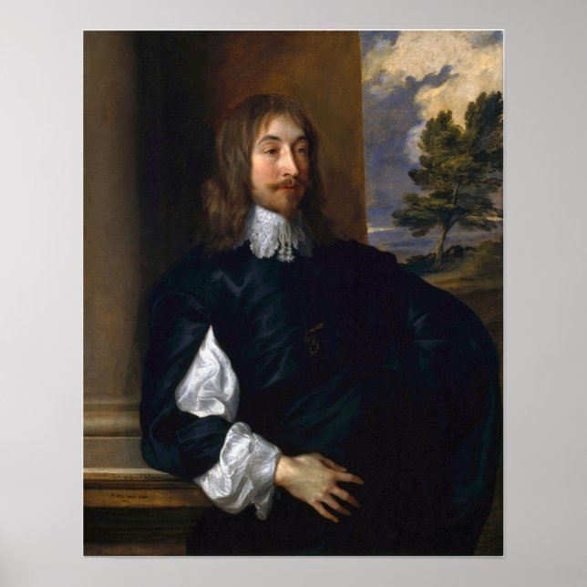 Affiche Van Dyck - Portrait De Sir William Killigrew (Devant)