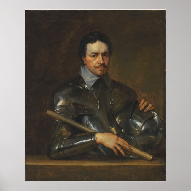 Affiche Van Dyck - Portrait De Thomas Wentworth 1st Earl . (Devant)