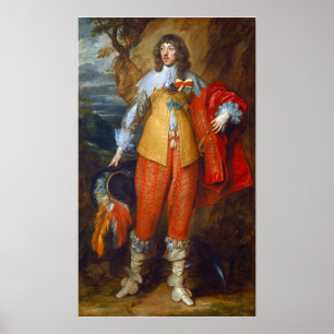 Affiche Van Dyck - Portrait D'Henri II De Lorraine