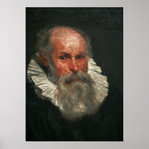 Affiche Van Dyck - Portrait Du Vieux Homme