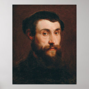 Affiche Van Dyck - Portrait D'Un Jeune Homme Portant Un Ca