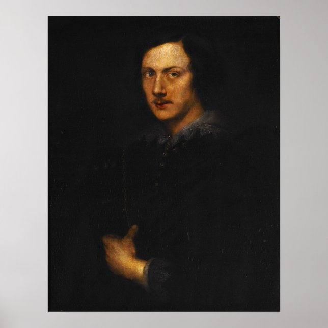 Affiche Van Dyck - Portrait D'Un Noblesse Génois (Devant)