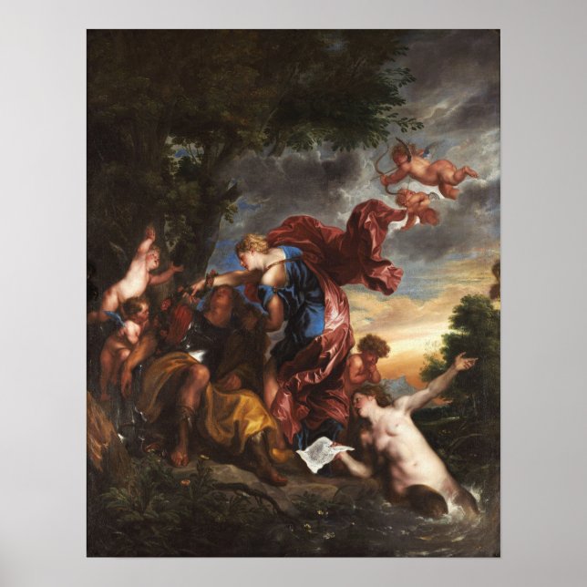 Affiche Van Dyck - Rinaldo Et Armida (Devant)