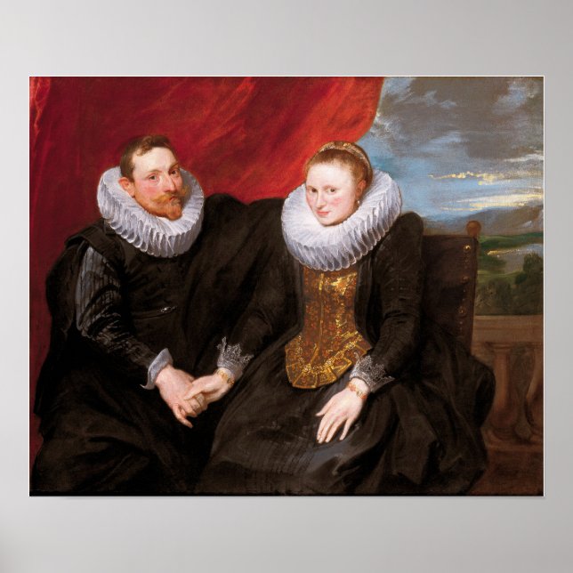 Affiche Van Dyck - Un couple marié (Devant)