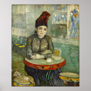 Affiche Van Gogh - Agostina Segatori In Cafe Le Tambourin