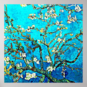Affiche Van Gogh - Almond Blossoms