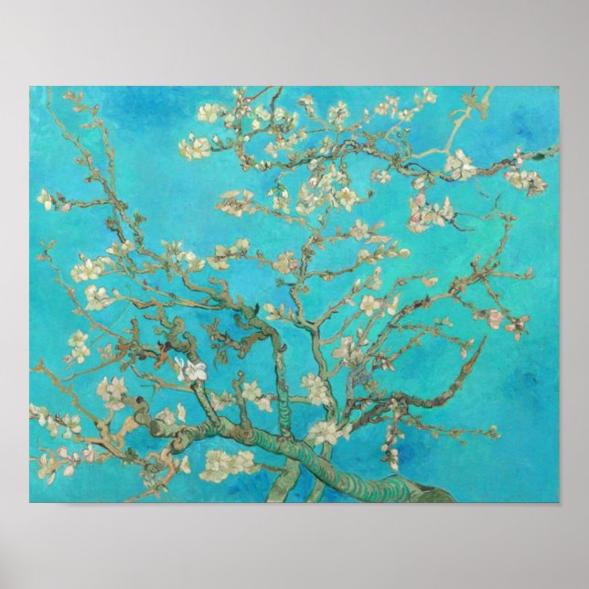 Affiche Van Gogh Almond Blossoms (Devant)