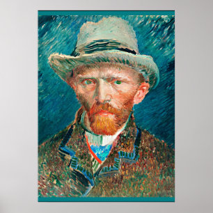 Affiche Van Gogh - Autoportrait, 1887