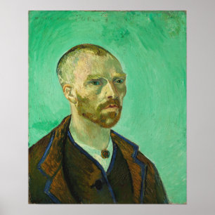 Affiche Van Gogh - Autoportrait Dédié À Gauguin