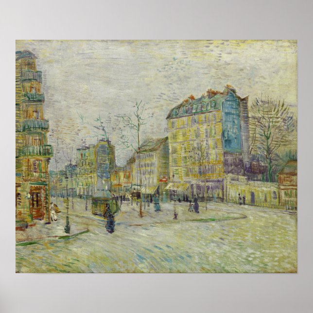 Affiche Van Gogh - Boulevard De Clichy (Devant)