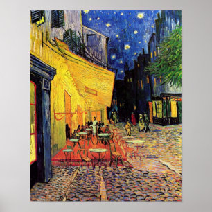 Affiche Van Gogh Cafe Terrace (F467)  Fine Art