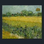Affiche Van Gogh - Champ Avec Fleurs À Arles<br><div class="desc">Field With Flowers At Arles par Vincent Van Gogh. Pour plus d'images prêtes à l'affiche de Zedign Art Series Book 38 "Vincent Van Gogh - Peintures et dessins Vol 3",  visitez https://books.zedign.com/zas/38.html</div>