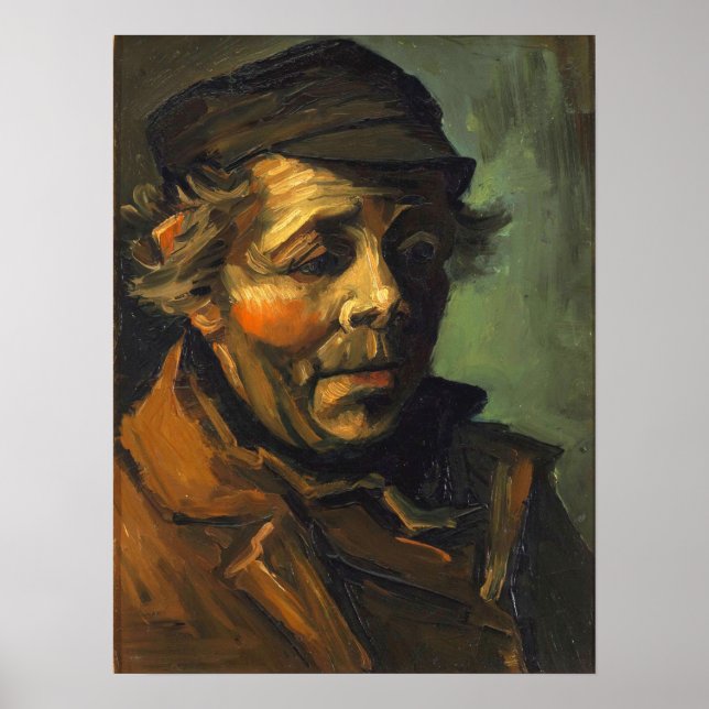 Affiche Van Gogh - Chef D'Un Paysan (Devant)