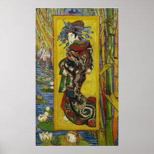 Affiche Van Gogh - Courtisane (D'après Eisen)