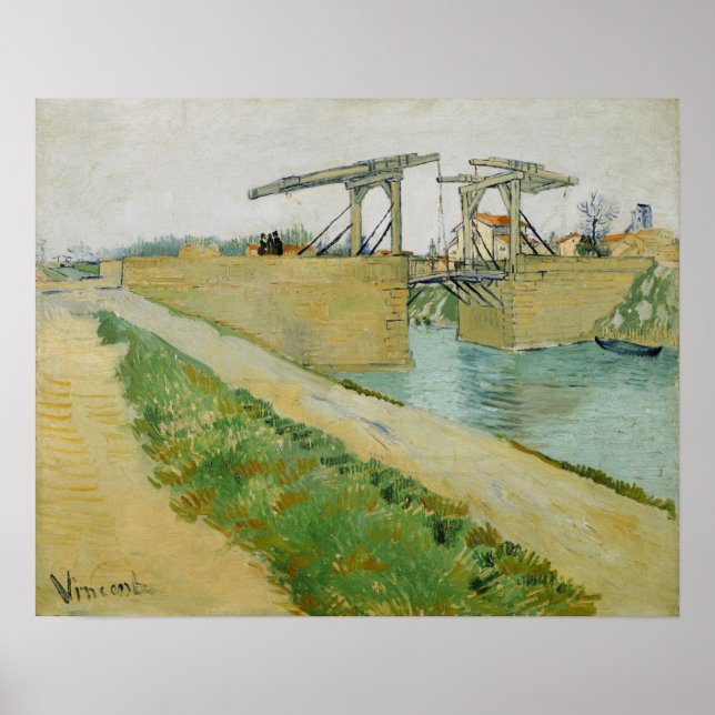 Affiche Van Gogh - De Brug Langlois (Devant)