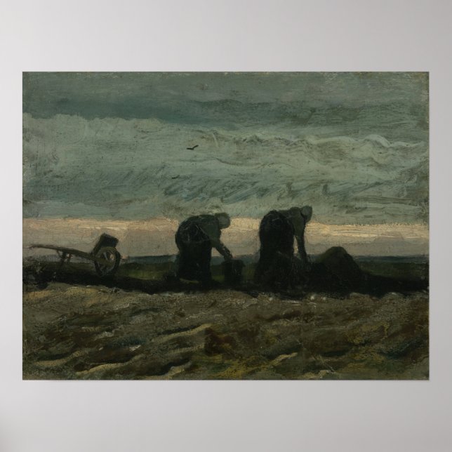 Affiche Van Gogh - Deux Femmes En Santé (Devant)