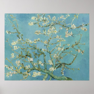 Affiche Van Gogh - Floraison des amandiers