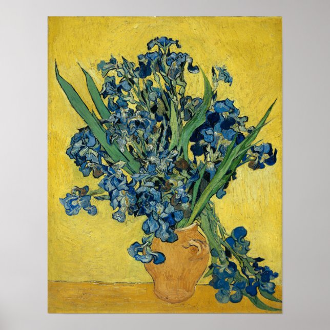 Affiche Van Gogh - Iris (Devant)