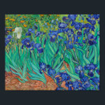 Affiche Van Gogh Irises Peinture<br><div class="desc">Poster de peinture Van Gogh Irises</div>
