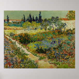 Affiche Van Gogh - Jardin À Arles